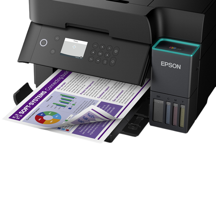 Impresora Epson L6370 Multifunción Wi-Fi Doble Faz ADF Sistema continuo